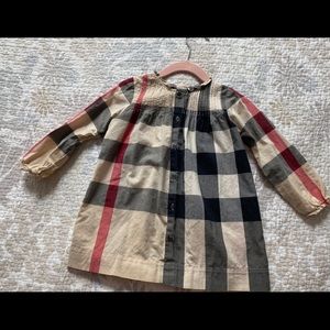 Authentic Burberry check dress